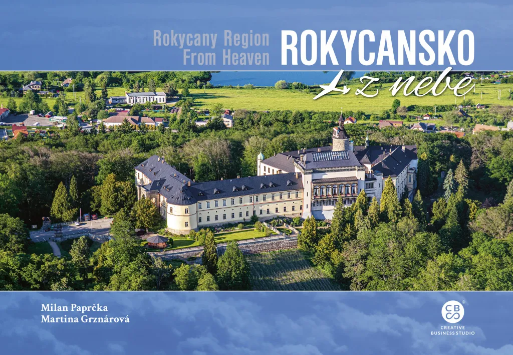 Livre de photos aériennes Rokycany haute définition par Milan Paprčka