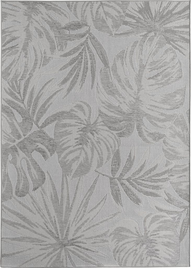 Desert Flo teppich indoor/outdoor flachgewebe läufer 80x250cm grau