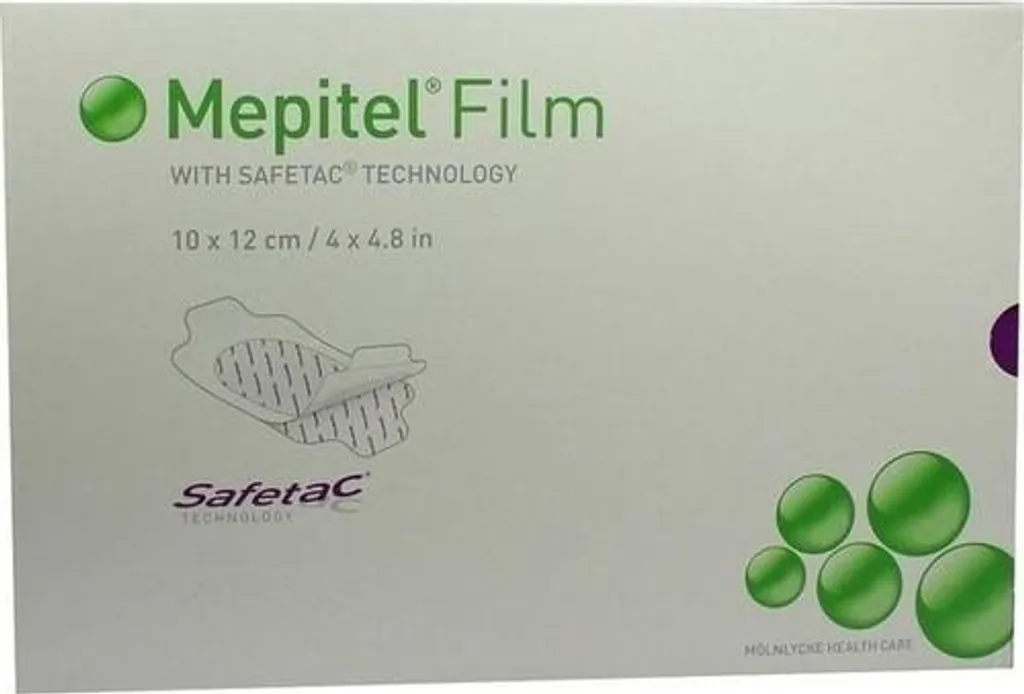Mepitèl 10 x 12 cm pansement non-adhérent avec technologie Safetac