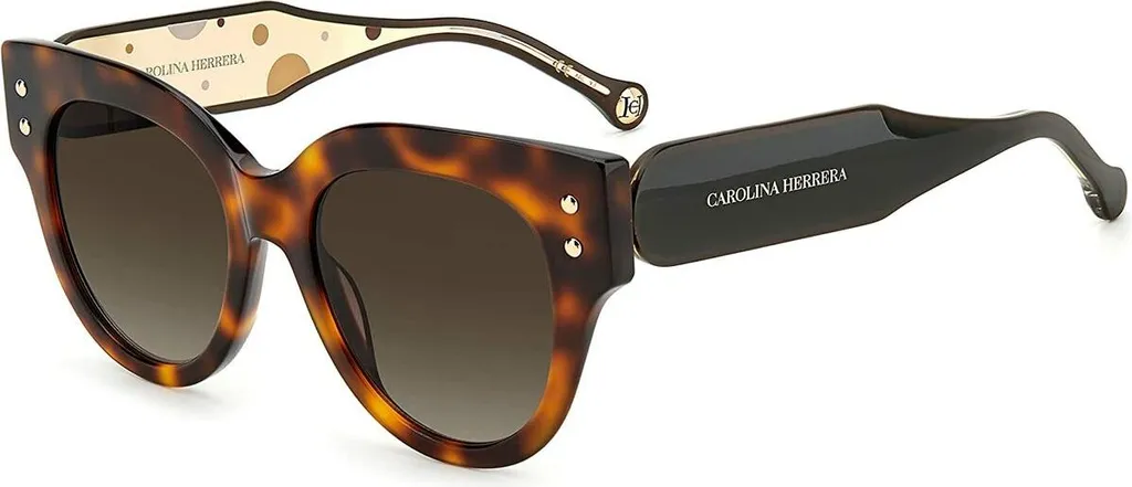 Lunettes de soleil Carolina Herrera CH 0008_S pour femme - Chic Noir
