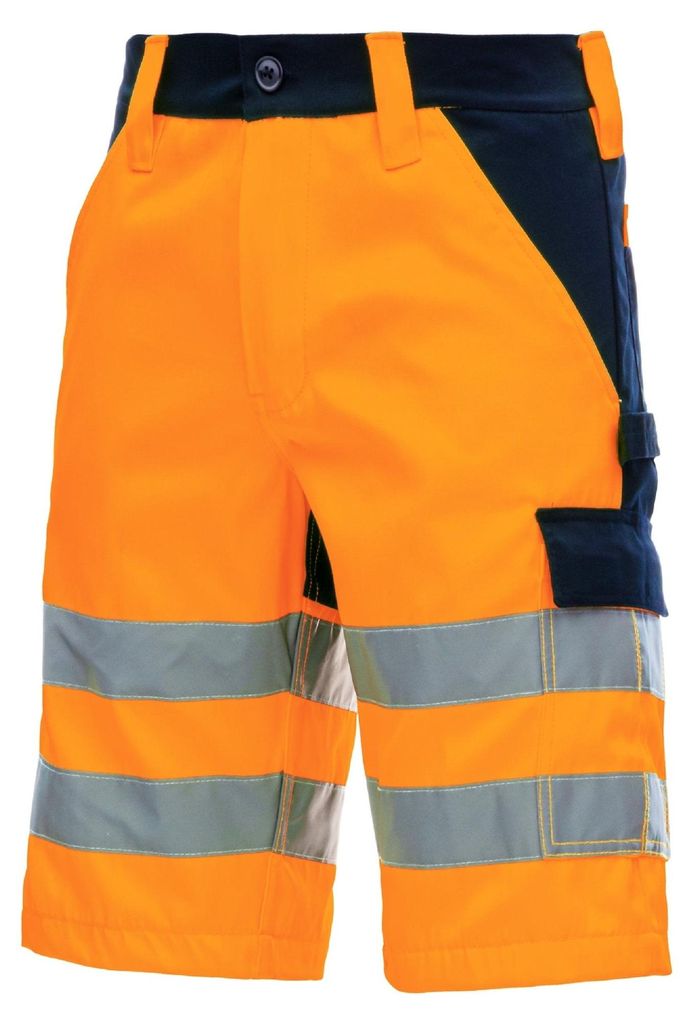 NITRAS Warnschutz Shorts Bermuda Gr. 52 orange