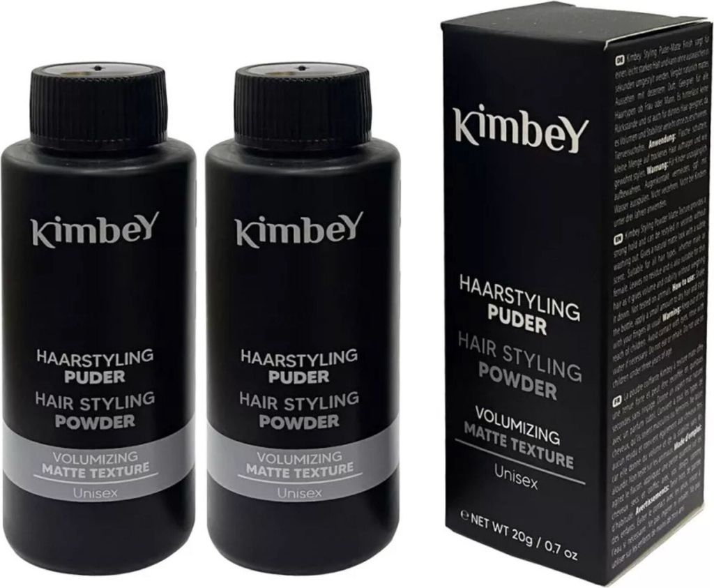 Kimbey Styling Powder Wax für Volumen & Struktur 2 x 20g