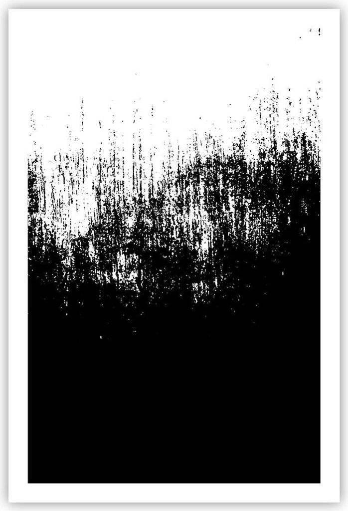 Poster - Poster ohne Rahmen - Abstraktion dunkel schwarz Produktbild 