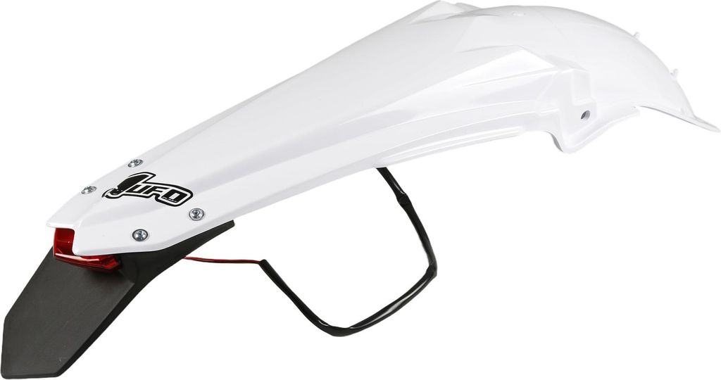 Kotflügelverkleidung UFO PLAST Abdeckung Schutzblech hinten für Yamaha YZ F 450 ccm Bj. 2010 - 2013, Farbe:weiß OEM