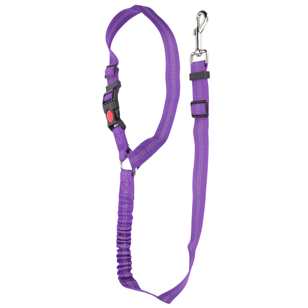 Cintura di sicurezza dell'animale domestico, cintura di sicurezza regolabile dell'animale domestico, cintura di sicurezza del cane, cintura di sicurezza del cane, cintura di sicurezza riflettente del cane, guinzaglio dell'animale domestico - 6