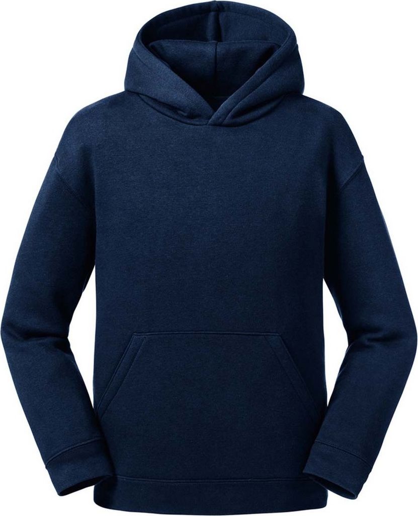 Russell Kinder Authentic Kapuzen-Sweatshirt PC4023 (9-10 Jahre (140)) (Marineblau)