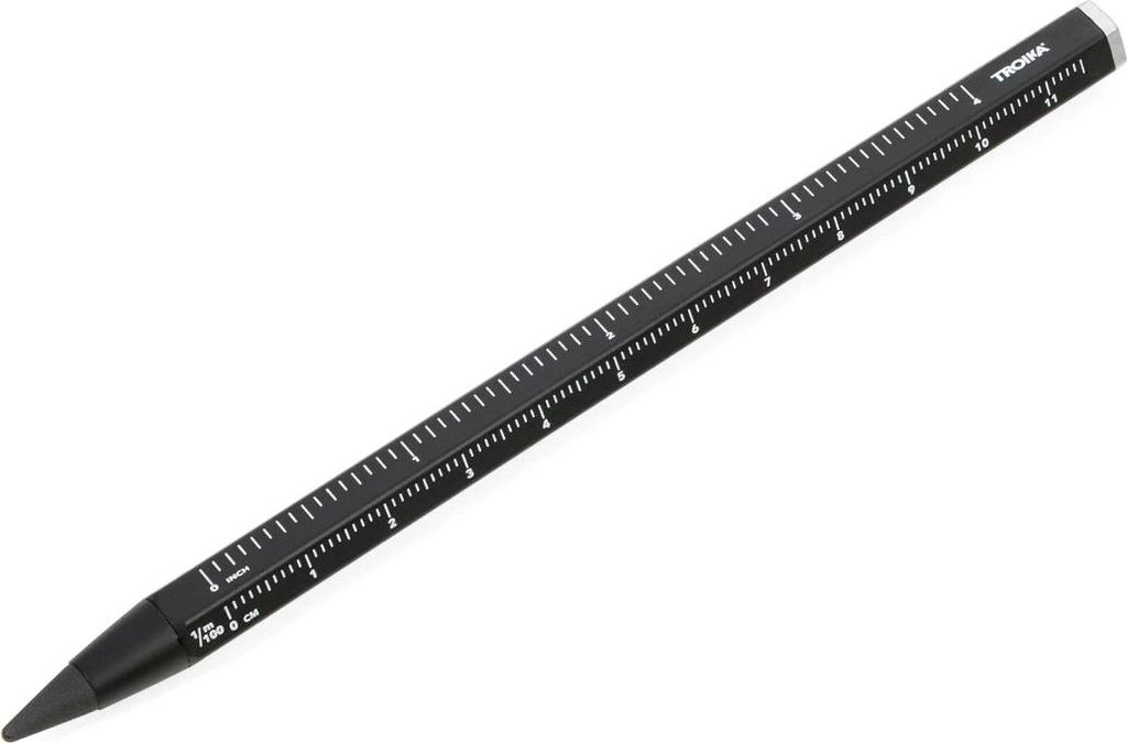 TROIKA Multitasking-Bleistift CONSTRUCTION ENDLESS schwarz