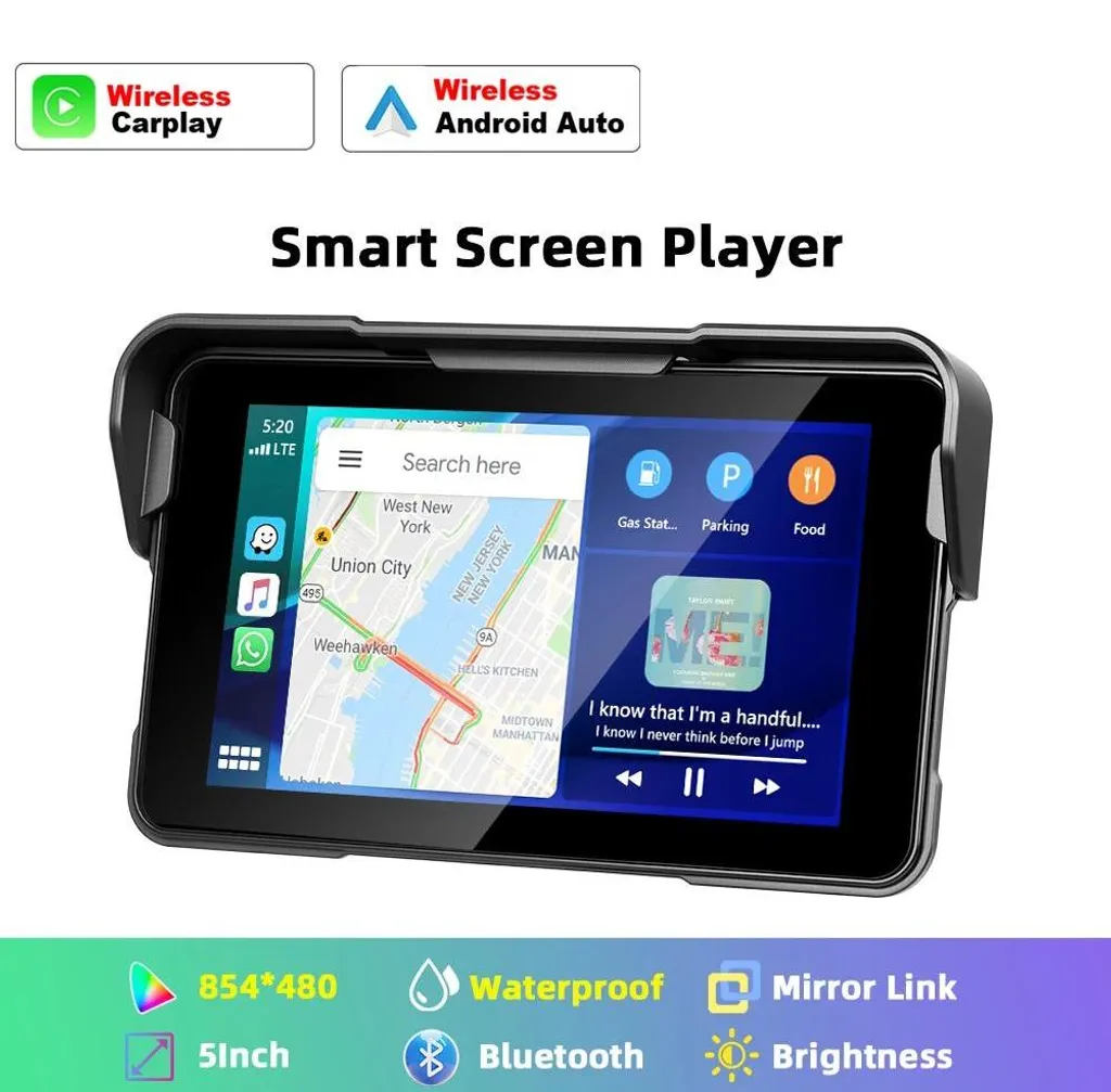 Autoradio MP5 double DIN universel et tactile avec système Android