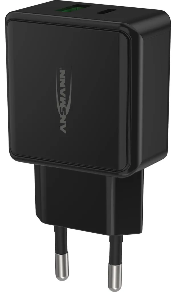 Chargeur Mural Rapide USB-C Ansmann HC218PD pour Smartphone et Tablette