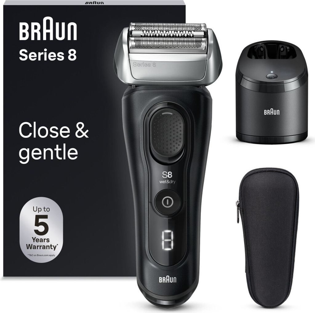 Braun Series 8 8560cc System wet&dry