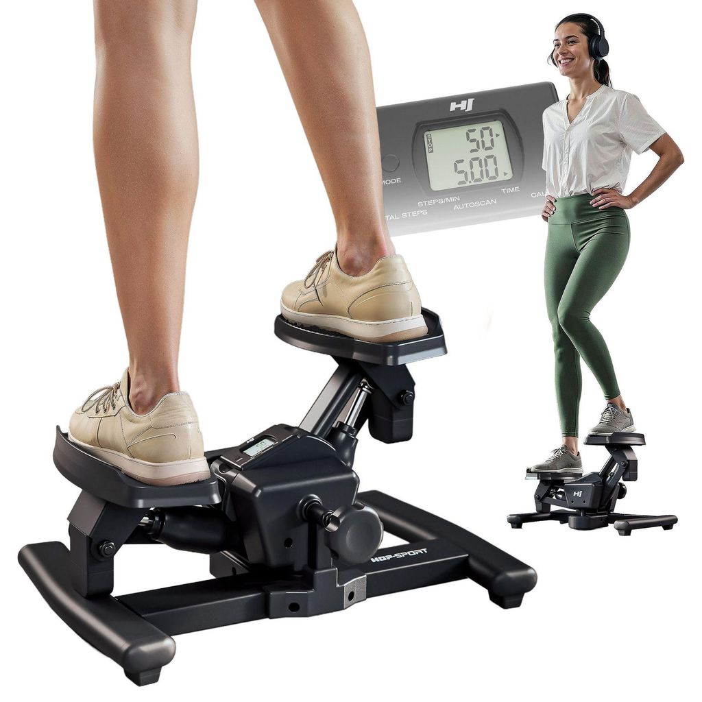 HOP SPORT® HS-060S Mini Stepper für Zuhause, Swing & Twist Produktbild 