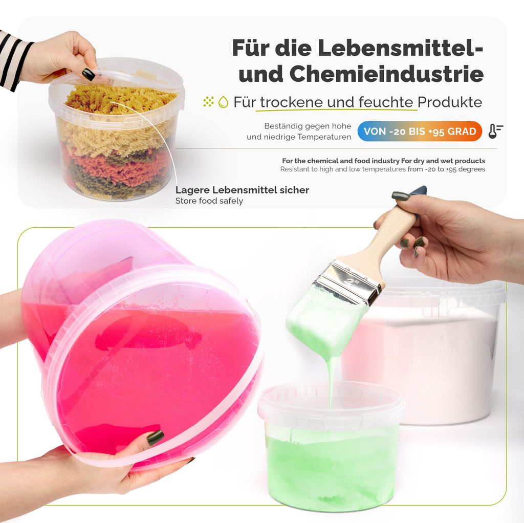 Garronda Eimer mit Deckel, 20 Liter, 1 Stück, für die