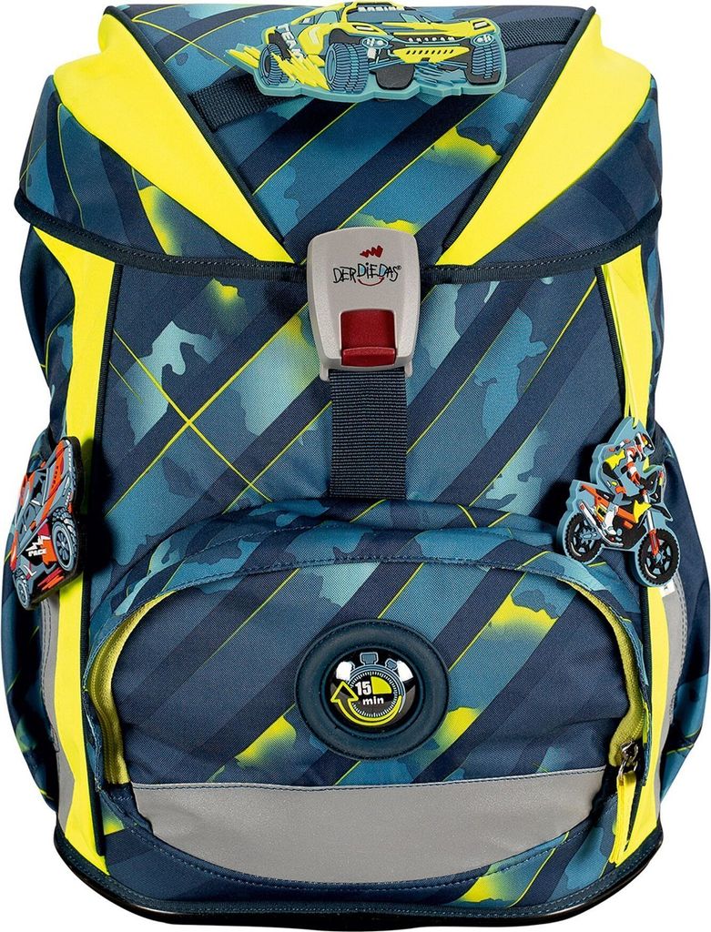 DerDieDas Schulranzen Set  ErgoFlex Set Speed Challenge Produktbild 2