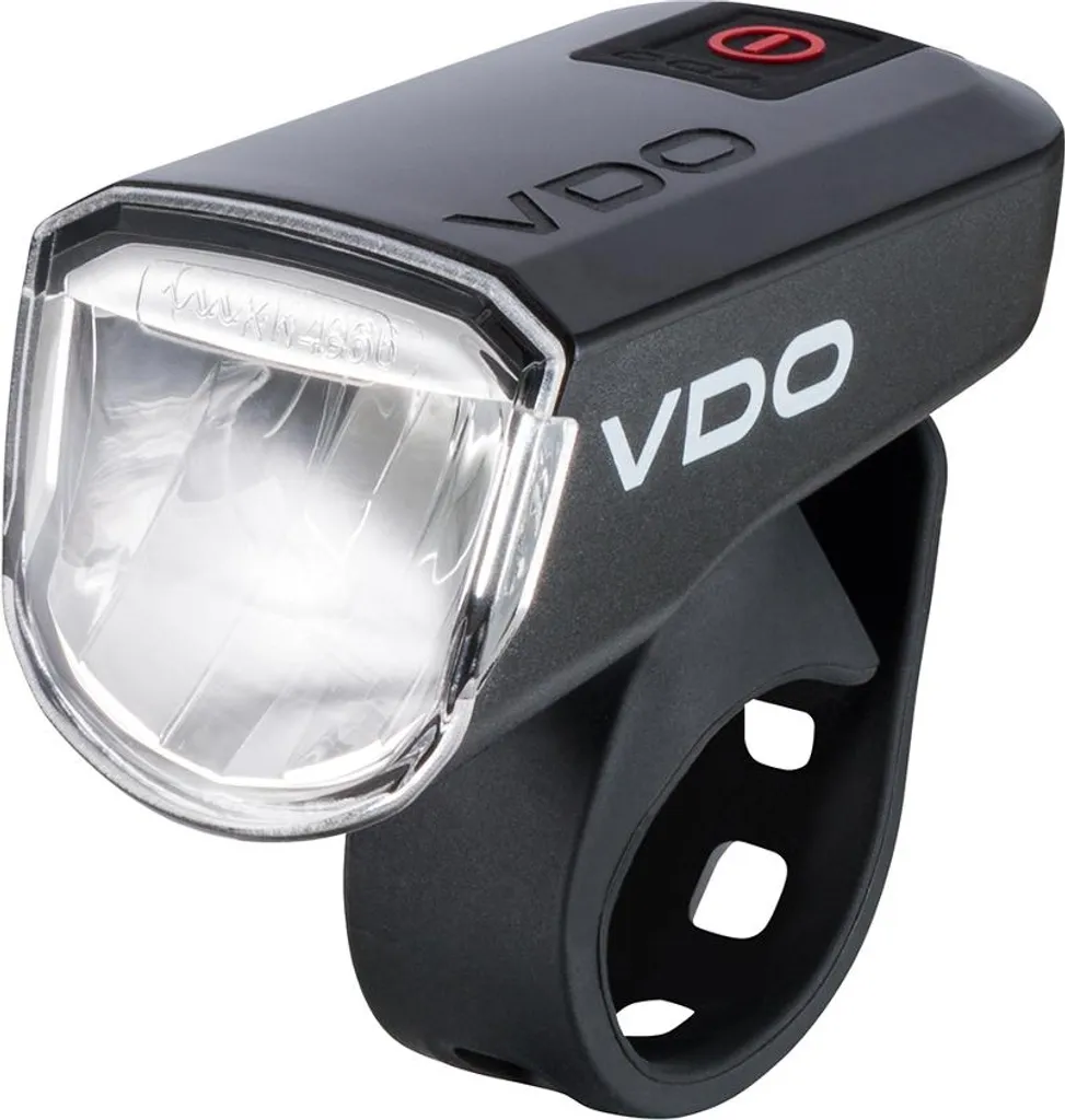 Lampe Velo VDO ECO LIGHT M30 30 Lux - Plus de piles à changer, recharge USB