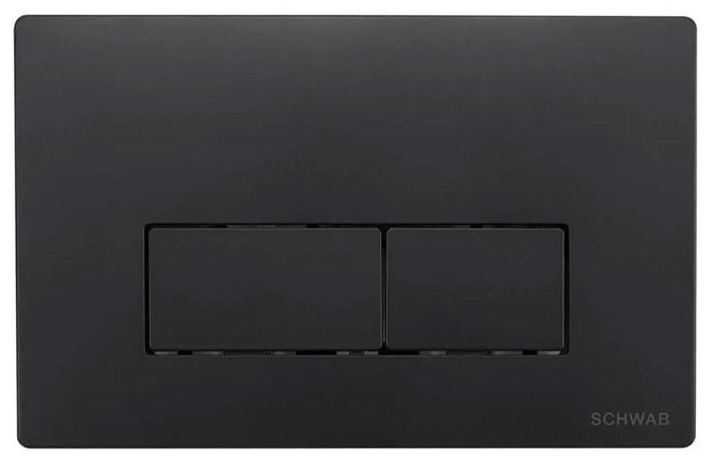 SCHWAB PLUTO, bevestigingsplaat, 247x160 mm, zwart Productafbeelding 
