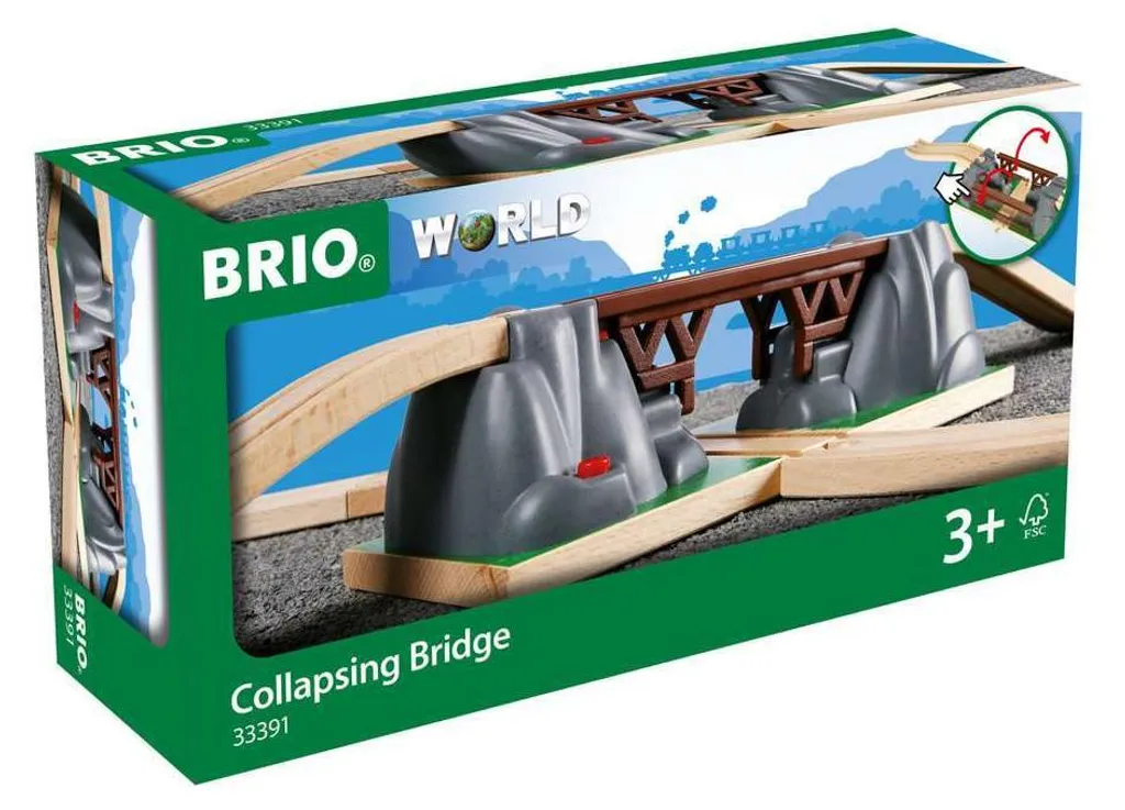 Accessoire de Circuit BRIO Pont Mobile pour Aventures Ferroviaires - 6