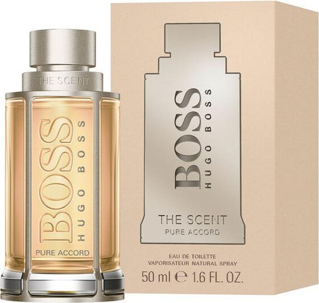Parfüm Hombre Hugo Boss The Scent Pure Accord EDT 50 ml Produktbild 