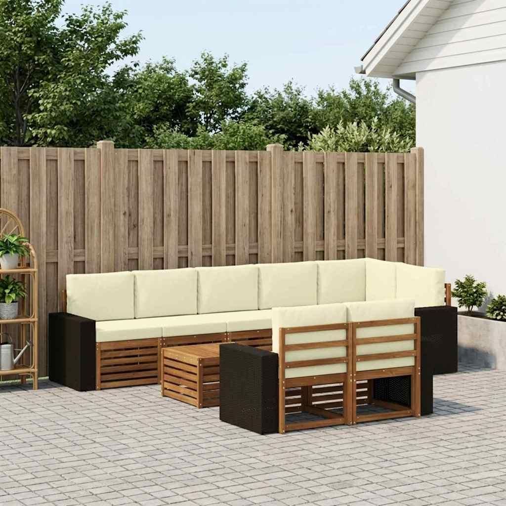 Möbel Sofagarnituren Massivholz AkazieGartensofas - Gartensofas c1858