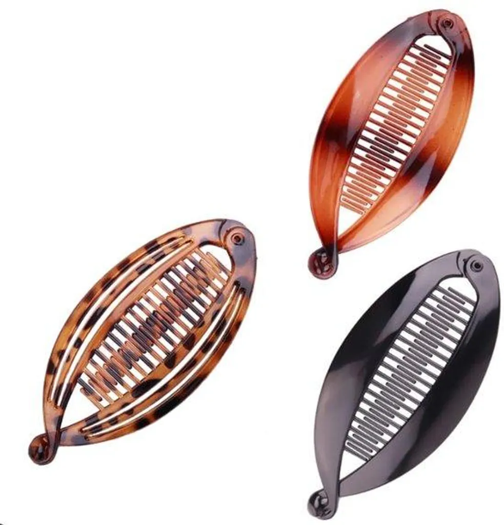 Barrettes cheveux cassants et fins lot de 2 pinces invisibles de jour
