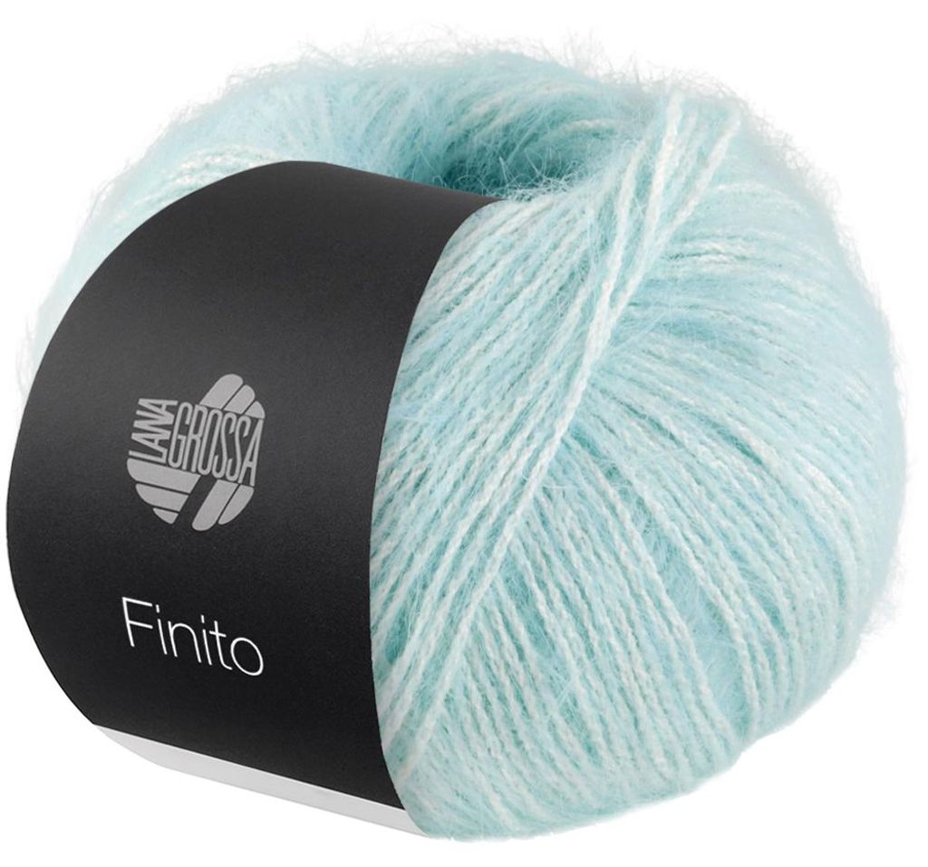 Lana Grossa - Finito 0003 zarttürkis creme Produktbild 