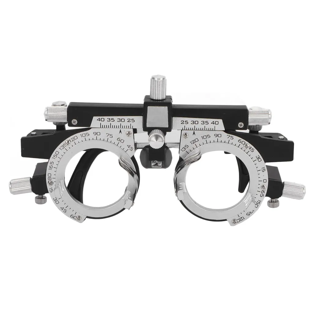 Cadre optique d'essai anti-fatigue, alliage léger et réglage PD précis