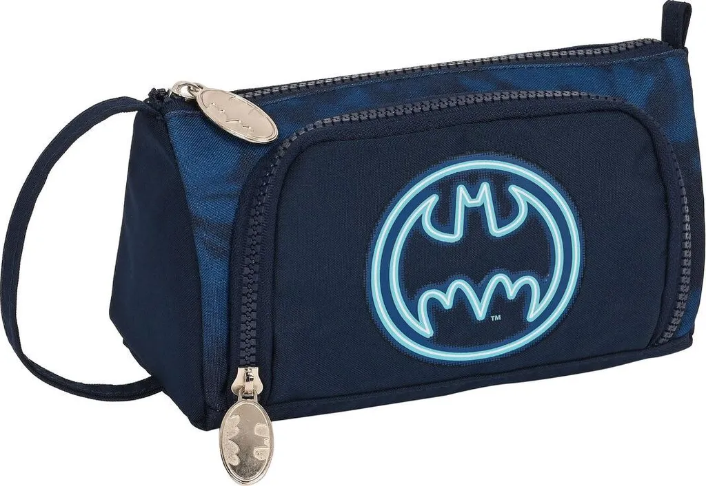 Astuccio Batman Legendary Blu Navy 20x11x8,5 cm - Scuola e Organizzazione
