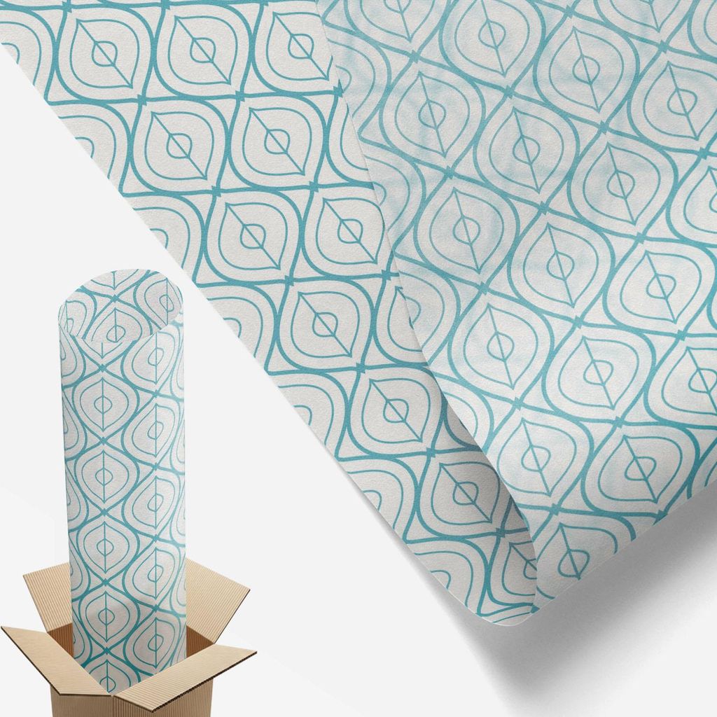 Sichtschutzfolie – 100x50 cm – Buntglas / Stained-Glass Design – blickdicht & dekorativ – selbstklebende Glasdekorfolie – UV-Schutz, einf...