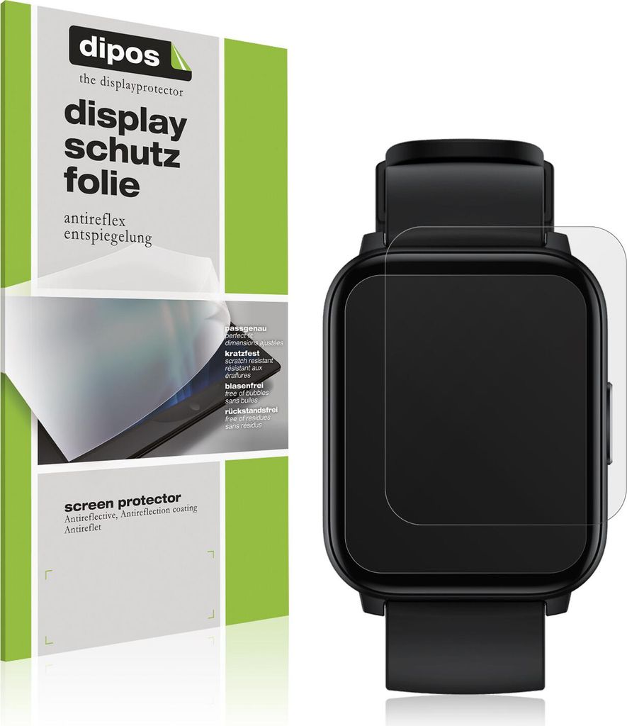 6x Schutzfolie für Realme Watch S100 matt Produktbild 