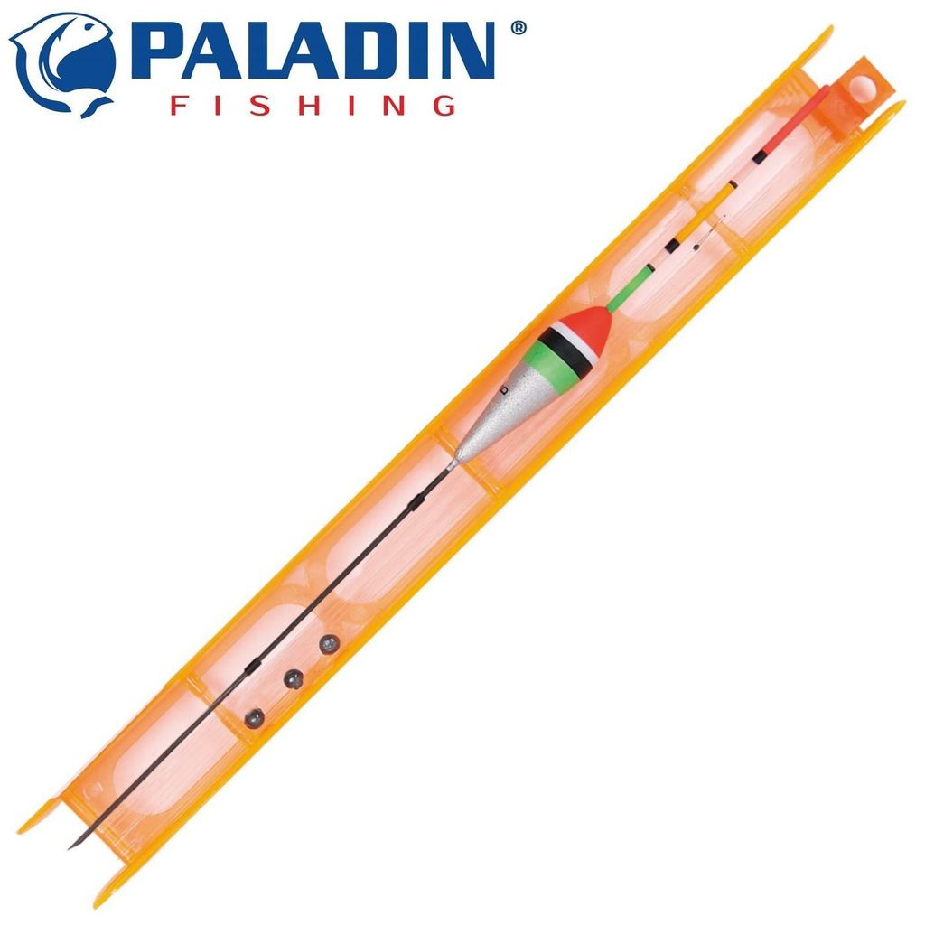 Paladin Fertigangel rot/silber 6m 0,16mm Haken Gr. 16 - Handangel, Tragkraft:2.5g