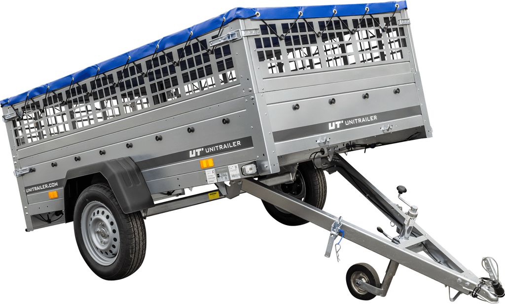 Přívěs Garden Trailer 230 KIPP s síťovanými bočnicemi a Obrázek produktu 