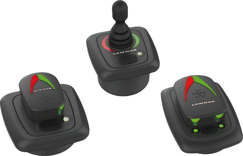 Lewmar Blue Generation Joystick/Joypad für Bugstrahlruder Single o. Dual Boote Ausführung: Single Joystick