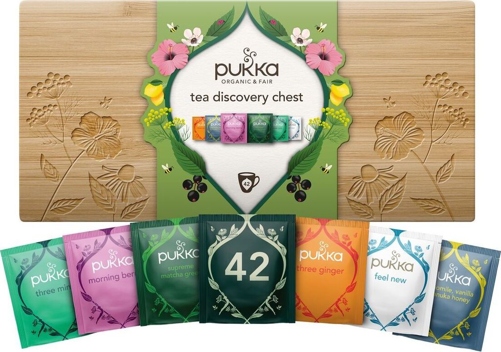 Pukka -  Tee Geschenksetbox mit 6 Tee Varianten - 42 Produktbild 