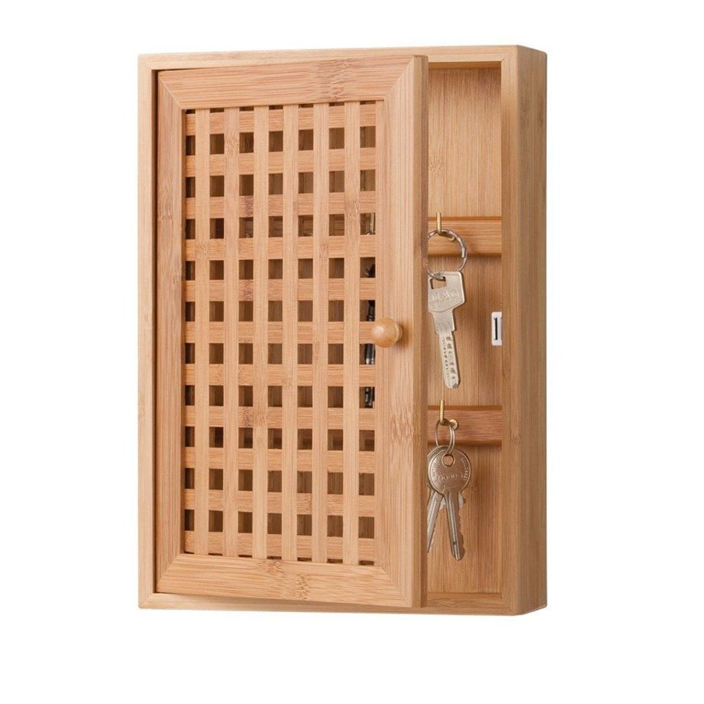 Zeller-Presente Schlüsselkasten Bambus 19 x 27 x 6 cm Produktbild 