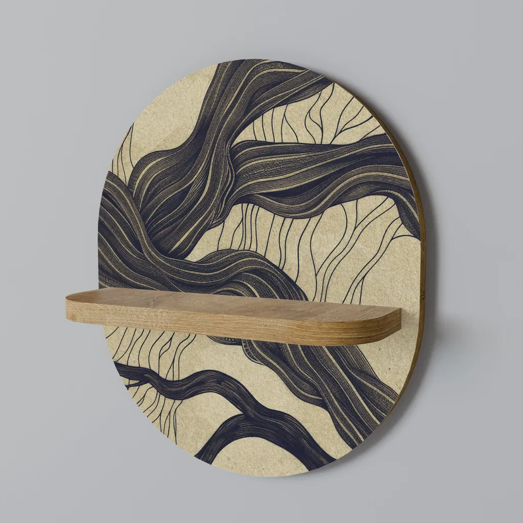 Miroir Mural FRAGMENTS UNIFIÉS Ovales Regal - Design Design Artistique Chic