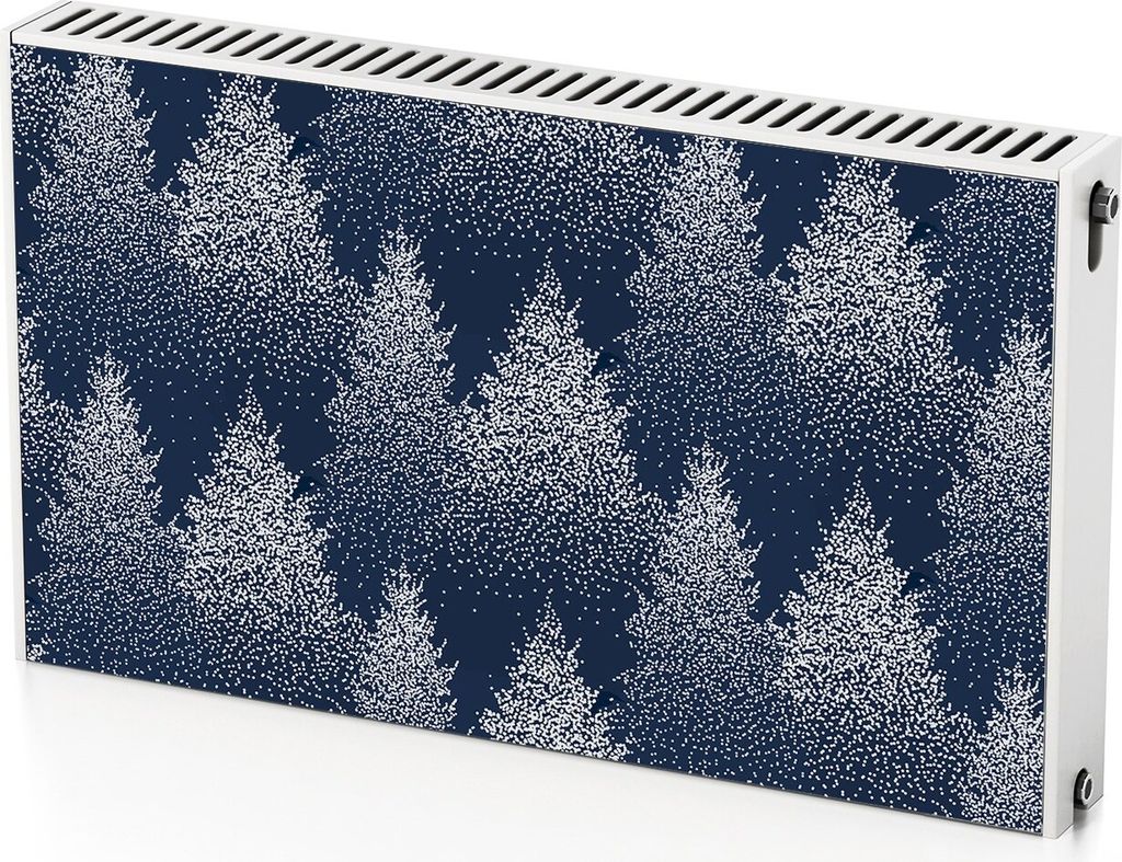 Kiefer – Magnetische Heizkörperabdeckung – 100x60 cm – Magnet Heizkörperabdeckung – 3D Würfel – Heizkörperverkleidung – Magnetische...