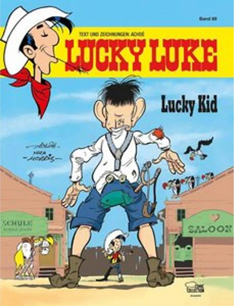 Bande Dessinée Lucky Luke 89 Lucky Kid - Album Jeunesse en Français Neuf