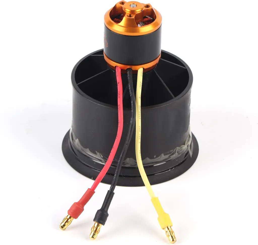 Turbine EDF 50mm pour Avion RC Puissante avec Moteur Brushless 4600kV
