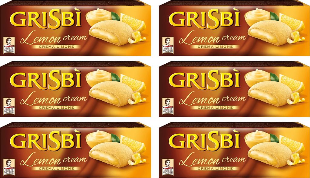6x Vicenzi Grisbi Limone 150g cookies riegel kuchen Kekse Produktbild 