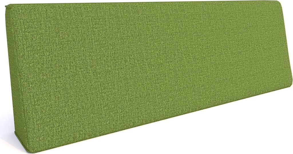 Pillows24 - Palettenkissen mit abnehmbarem Bezug - Rückenkissen | Polster für Europaletten 120x80 Sofa - Wasserfest - Outdoor/Indoor | Lemon