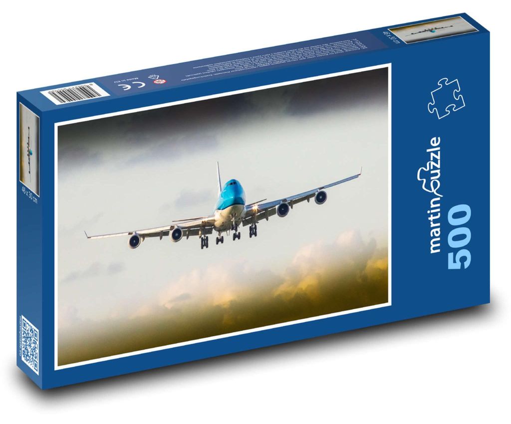 Puzzle 500 Boeing 747 na obloze - martinpuzzle Obrázek produktu 