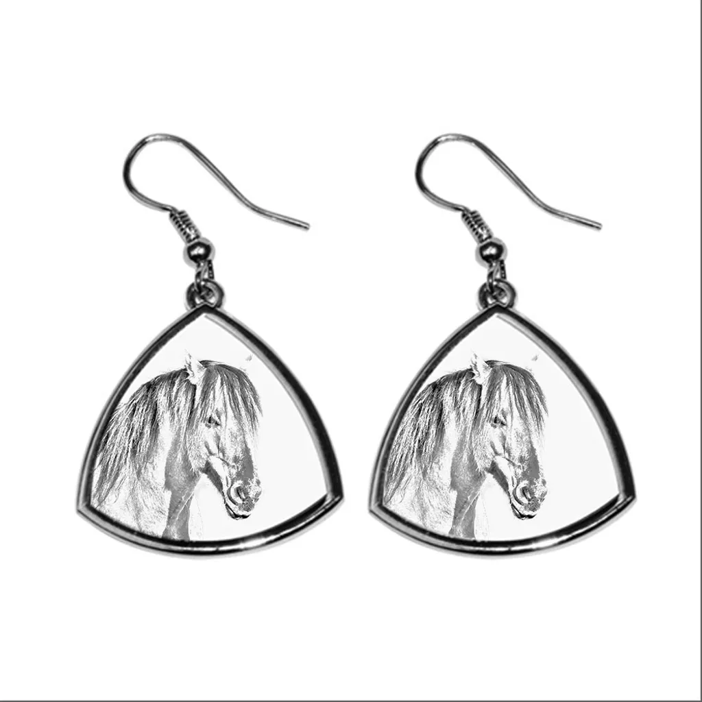 Orecchini Pendenti Henson Horse Art-Dog | Accessori Equestre Chic