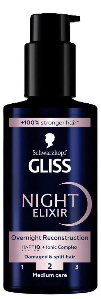 Gliss Kur Serum 100ml Split Hair Miracle Night Elixir