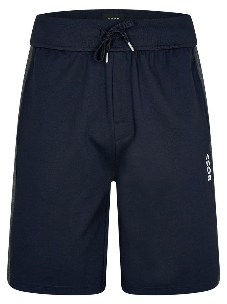 Boss - Sweat-Shorts für Herren GT13411 (S) (Marine/Weiß)