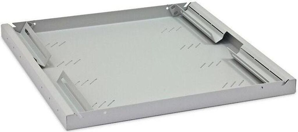 19 Zoll Fachboden perforiert, 1HE, 450mm, bis 80kg belastbar
