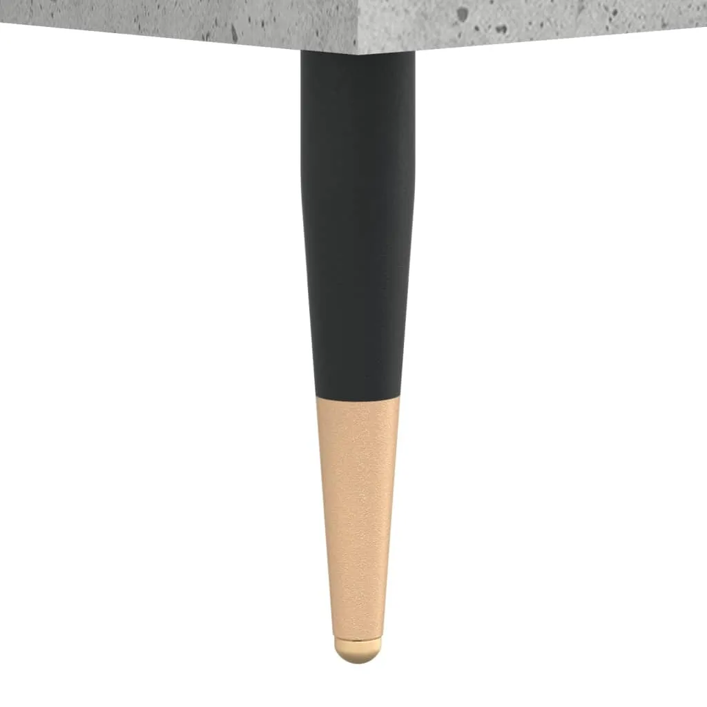 Mobiletto Grigio Cemento vidaXL 34x34x90 cm | Design Scandinavo-Urban - 11