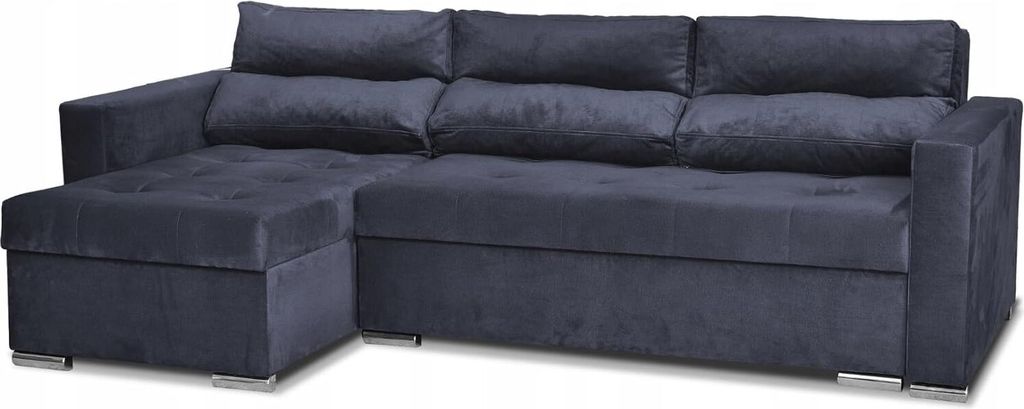 Family Meble Ecksofa Varius Schlafsofa Freistehendes Ausklappbares Loungesofa Bequemes Ecksofa zum Entspannen Für Wohnzimmer Schlafzimmer (Monolit...