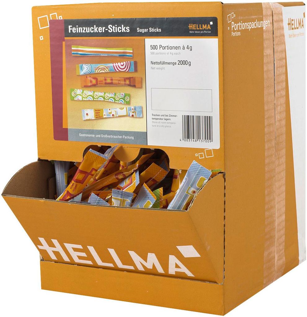 Hellma 60000083, 500 szt., 4 g, 2 kg, 190 mm, 170 mm, 250 Zdjęcie produktu 