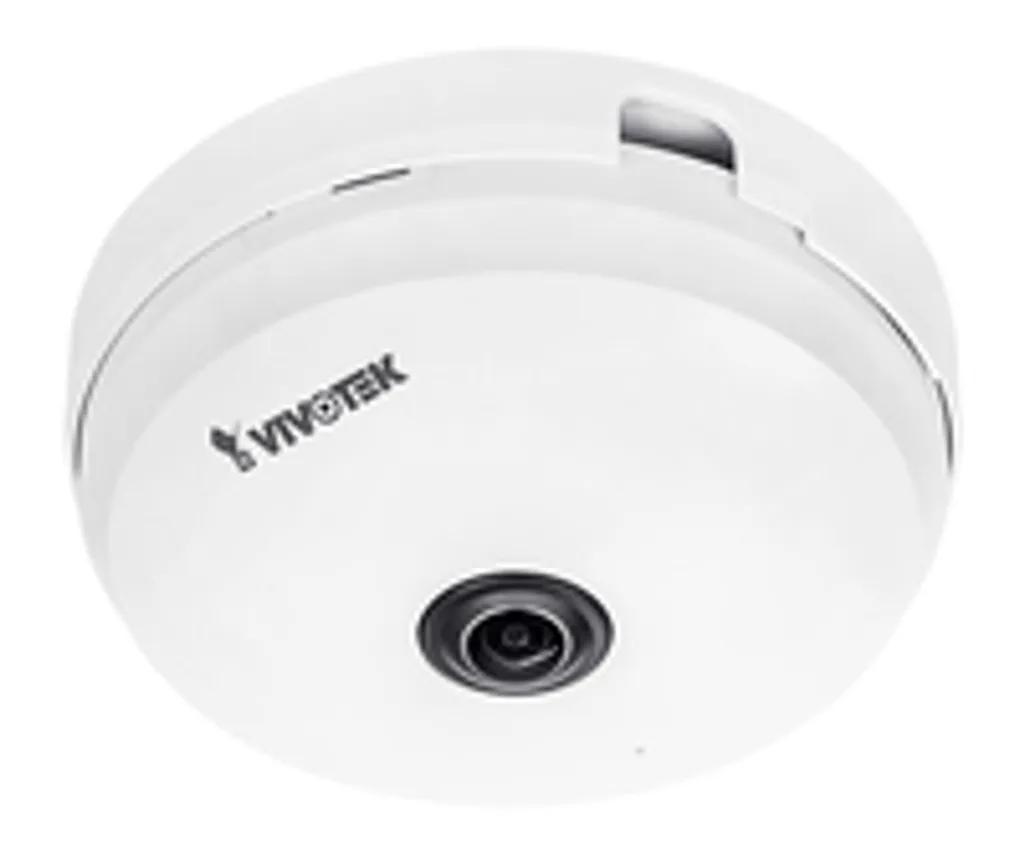 Caméra IP 360° VIVOTEK FE9180-H pour Surveillance Magasin et Bureau Blanc