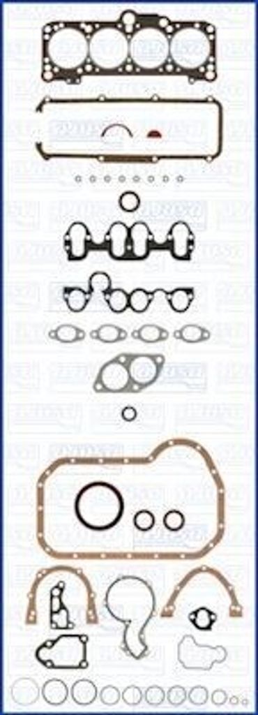 AJUSA 50113800 Motor-Dichtungsvollsatz Dichtsatz für AUDI 80 Limousine (8C2, B4) 80 (89, 89Q, 8A, B3) 80 Avant (8C5, B4) 100 Limousine (4A2, C4) C...