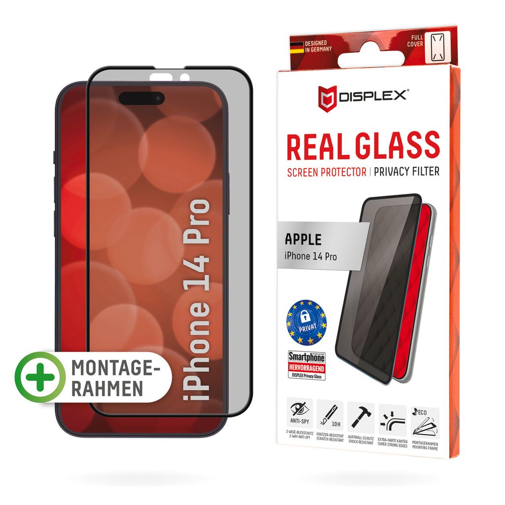 DISPLEX Privacy Glass FC iPhone 14 Pro Zdjęcie produktu